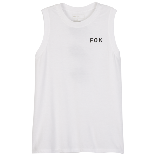 Camisole Fox Wayfaring Biker Femme Blanc