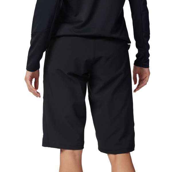 Short de Vélo FOX Defend Femme Noir Modèle Dos