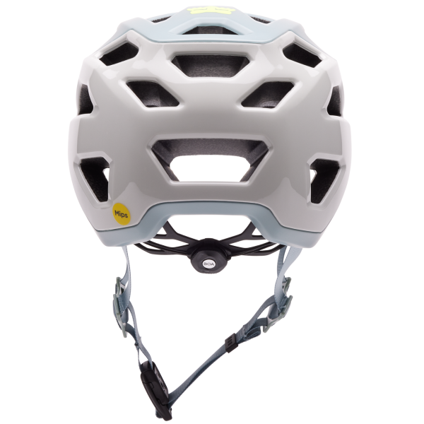 Casque de Vélo Ouvert FOX Crossframe Pro Exploration Gris Arrière