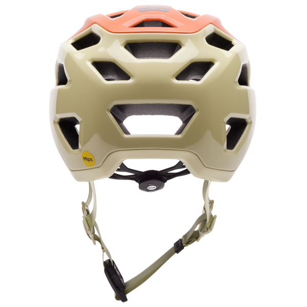 Casque de Vélo Ouvert FOX Crossframe Pro Exploration Vert Arrière