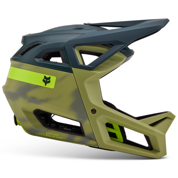 Casque FOX ProFrame RS Taunt Vert Droit