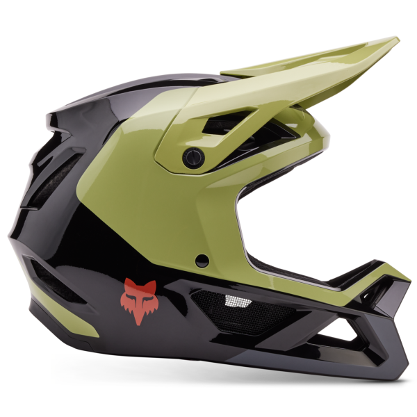 Casque Vélo Intégral FOX Rampage Barge Vert Droit