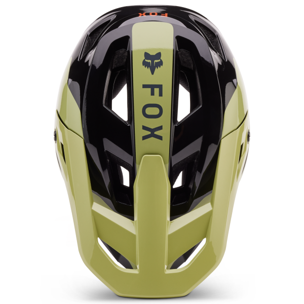 Casque Vélo Intégral FOX Rampage Barge Vert Dessus