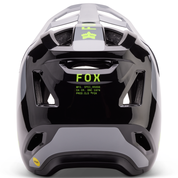 Casque Vélo Intégral FOX Rampage Barge Gris Arrière