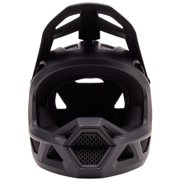 Casque Vélo Intégral Rampage/Fox/noir, de face