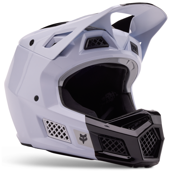 Casque Vélo FOX Intégral Rampage Pro Carbon Intrude Blanc