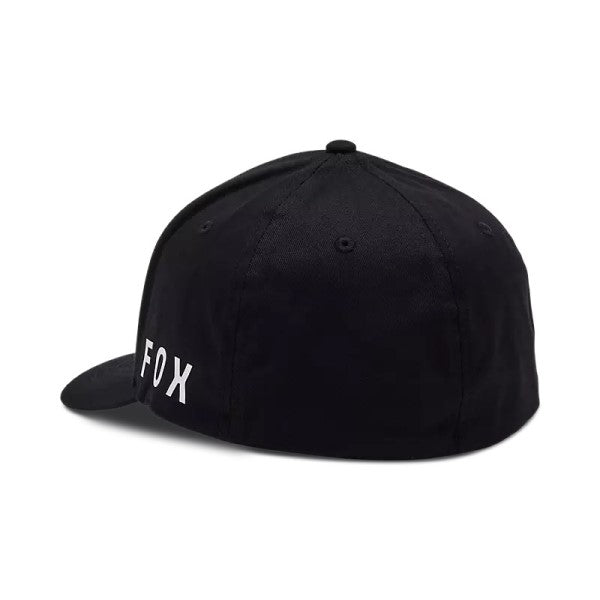 Casquette Fox X Honda Flexfit noir, arrière