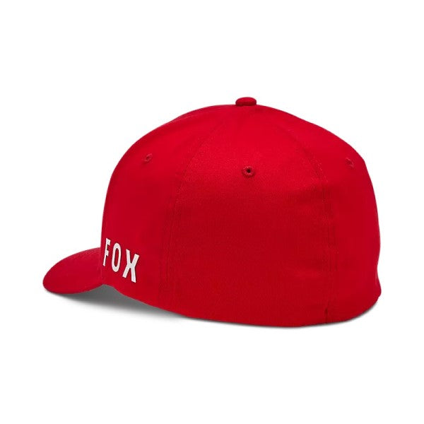 Casquette Fox X Honda Flexfit rouge, arrière