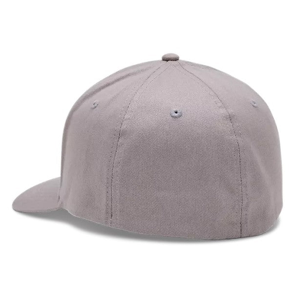 Casquette Fox x Kawasaki Flexfit gris, arrière