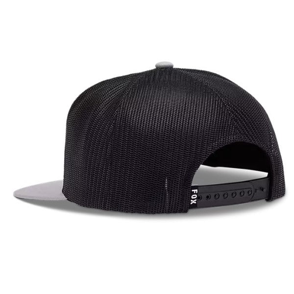 Casquette Fox x Pro Circuit gris, arrière