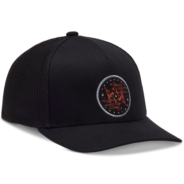 Casquette Fox Plague 110 Snapback Junior Noire