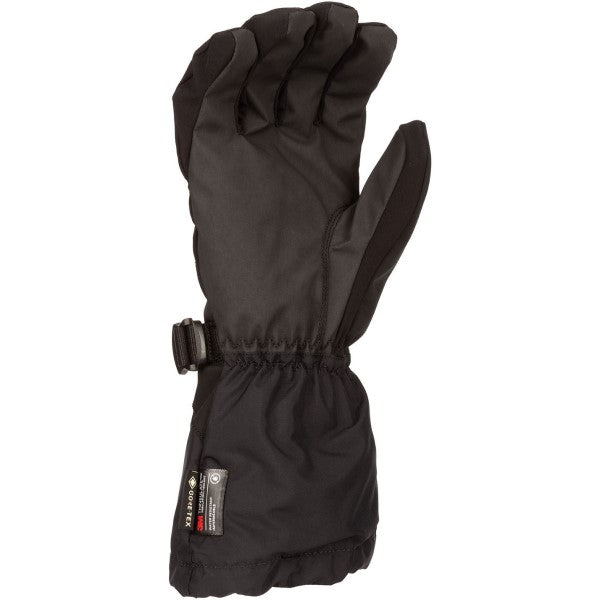 Gants de Motoneige à Manchette Ember Femme Noir paume