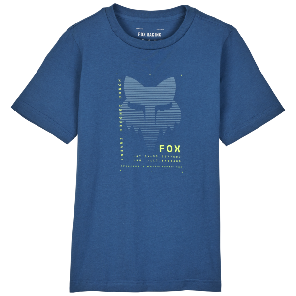 T-shirt FOX Dispute Premium Junior Bleu