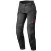 Pantalon de Moto Stella Andes Air Drystar Femme Noir de face
