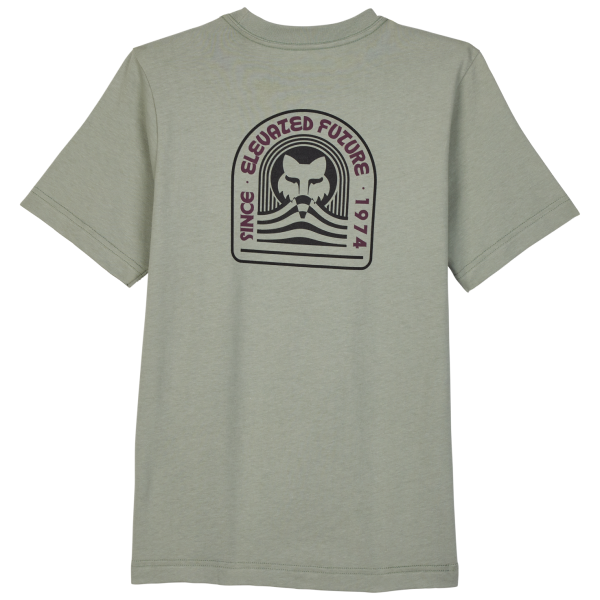 T-shirt FOX Exploration Premium Junior Gris Dos