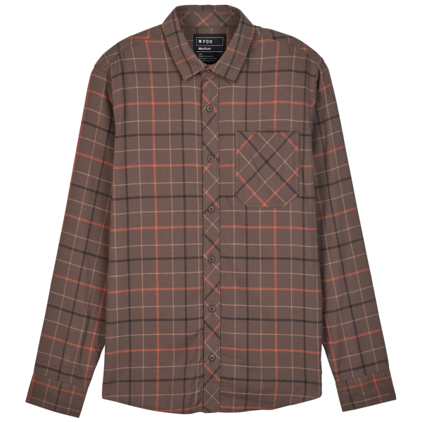 Chemise Fox Survivalist Stretch Flannel Brun