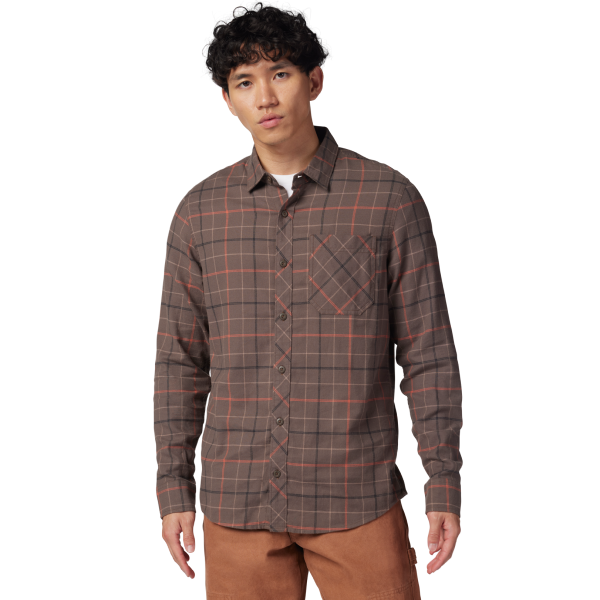 Chemise Fox Survivalist Stretch Flannel Brun Modèle