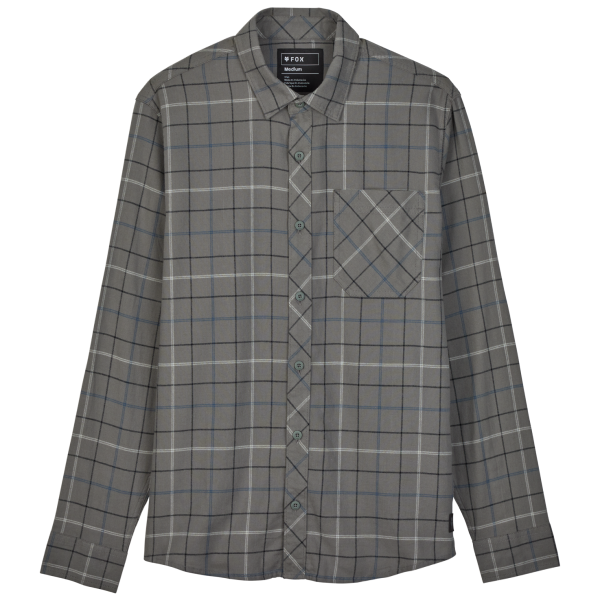 Chemise Fox Survivalist Stretch Flannel Gris