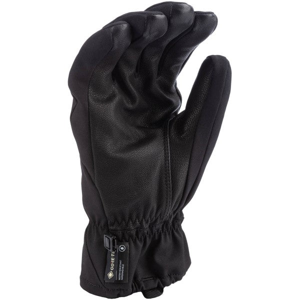Gants de Motoneige Klimate Klim Noir de l'intérieur