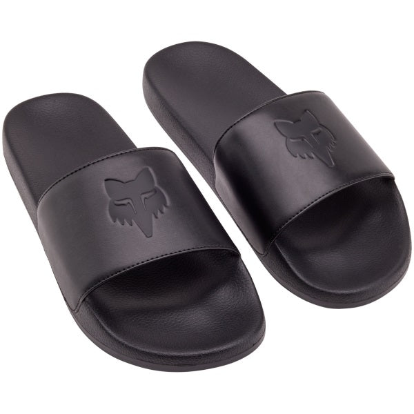 Sandales Fox Head Slide Noir de face