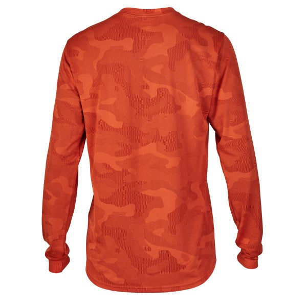 Chandail de Vélo Ranger TruDri ML Fox Orange Dos