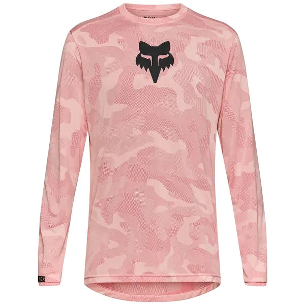 Maillot de Vélo Ranger TruDri ML Rose, de face