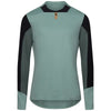 Maillot de Vélo Defend ML Bleu, de face