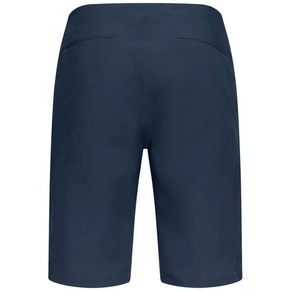 Shorts de Vélo Defend Bleu Foncé, de dos