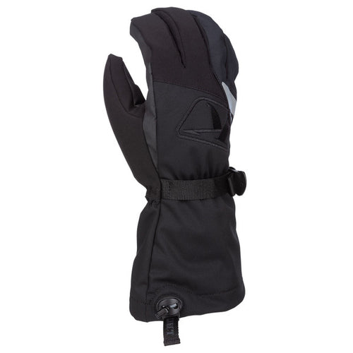 Gants de Motoneige à Manchette Klimate - Liquidation/Klim/noir gris , extérieur