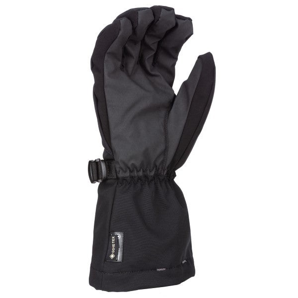Gants de Motoneige à Manchette Klimate - Liquidation/Klim/noir gris , intérieur
