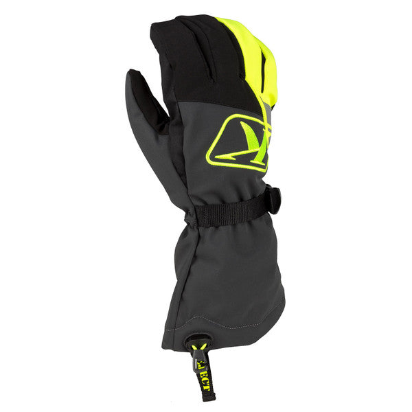 Gants de Motoneige à Manchette Klimate - Liquidation/Klim/haute-visibilité , extérieur