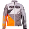 Manteau de Motoneige Revolt Junior Gris/Orange de face