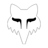 Autocollant Fox Head 4"