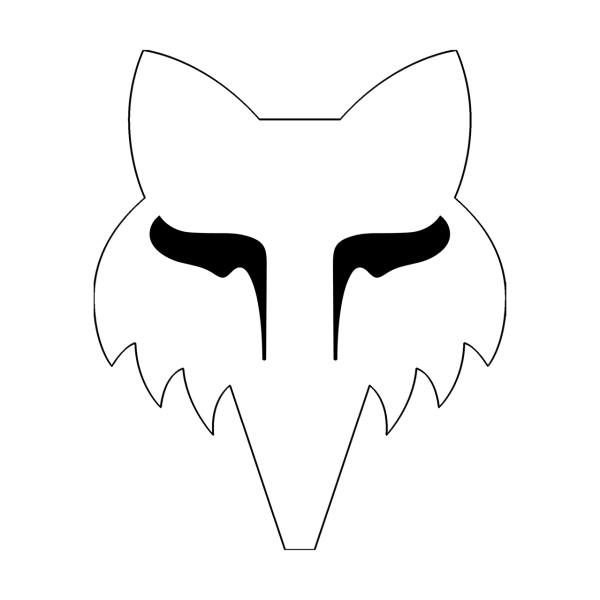 Autocollant Fox Head 4"