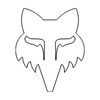 Autocollant Fox Head 4" Die Cut Vinyl