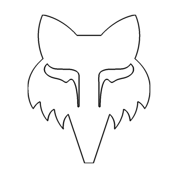Autocollant Fox Head 4" Die Cut Vinyl