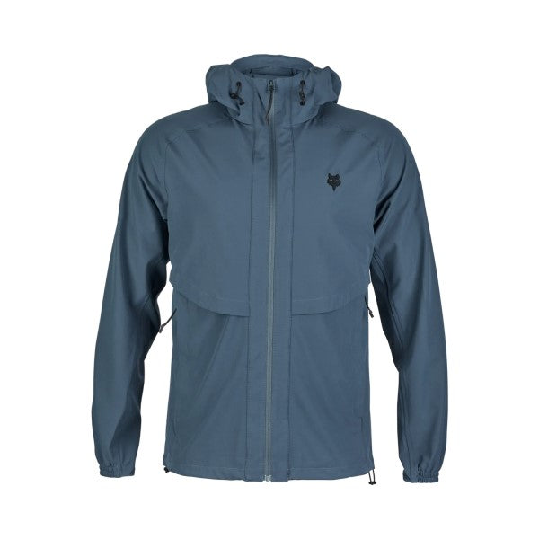 Manteau Coupe-Vent Survivalist Bleu foncé de face