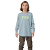 Chandail de Vélo Ranger Aviation ML Junior Fox Gris