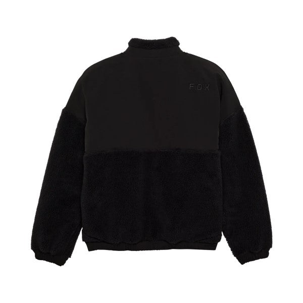Manteau Survivalist Sherpa Full Zip Femme/Fox; noir de dos
