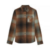 Chemise Traildust Flannel Femme/Fox/brun, de face