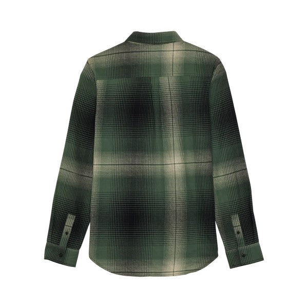 Chemise Traildust Flannel Femme/Fox/vert, de dos