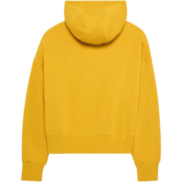 Coton Ouaté Moto-X Oversized Femme Fox jaune, de dos