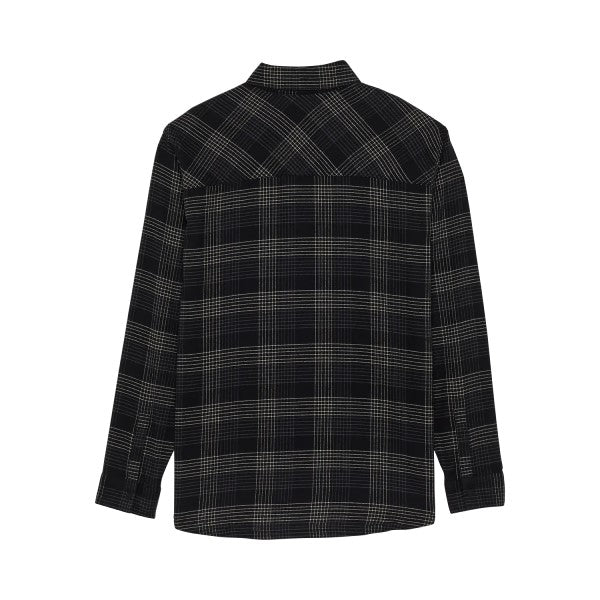 Chemise Survivalist Stretch Flannel Femme/Fox, noir, de dos