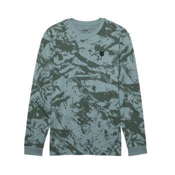 Chandail Gravel Tech/Fox, gris bleu, de face