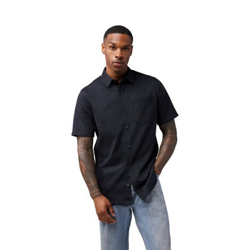 Chemise Level Up Woven/Fox/noir de face