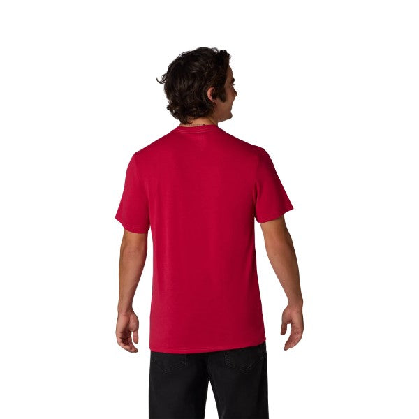 T-Shirt Absolute Tech Fox, Rouge, de dos