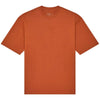 T-Shirt Wordmark Oversized Fox orange, de face