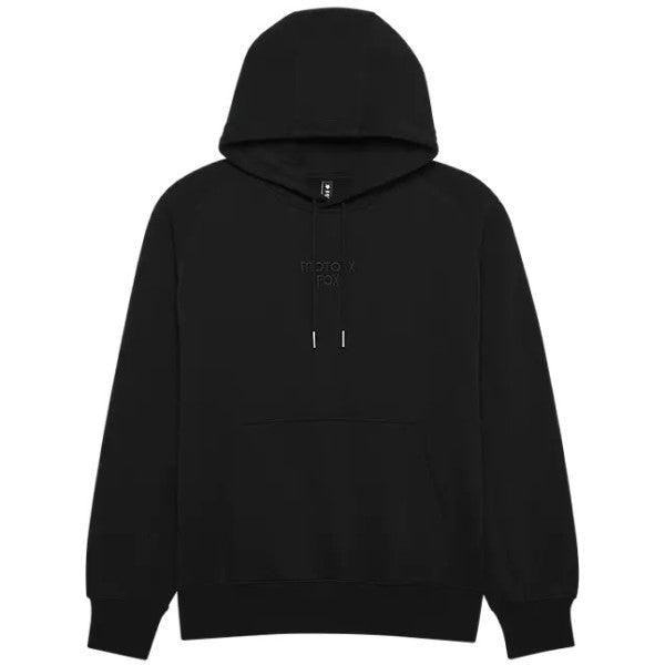 Coton Ouaté Moto-X Oversized Fox noir, de face