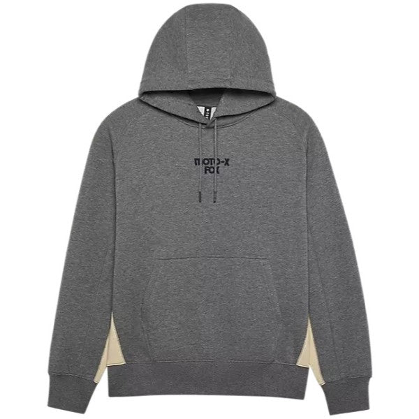 Coton Ouaté Moto-X Oversized Fox gris, de face