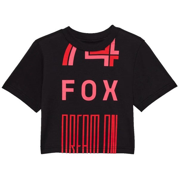 T-Shirt Baby Race Spec Femme Noir/Rose de face